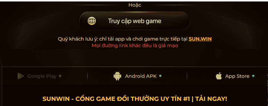Cổng game đổi thưởng macao sunwin hỗ trợ app đa nhiều hệ điều hành.